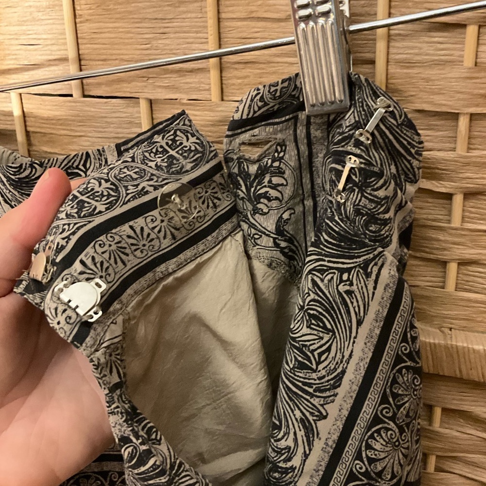 100% SILK Vintage Ann May Pants Women’s 8 - Picture 10 of 15